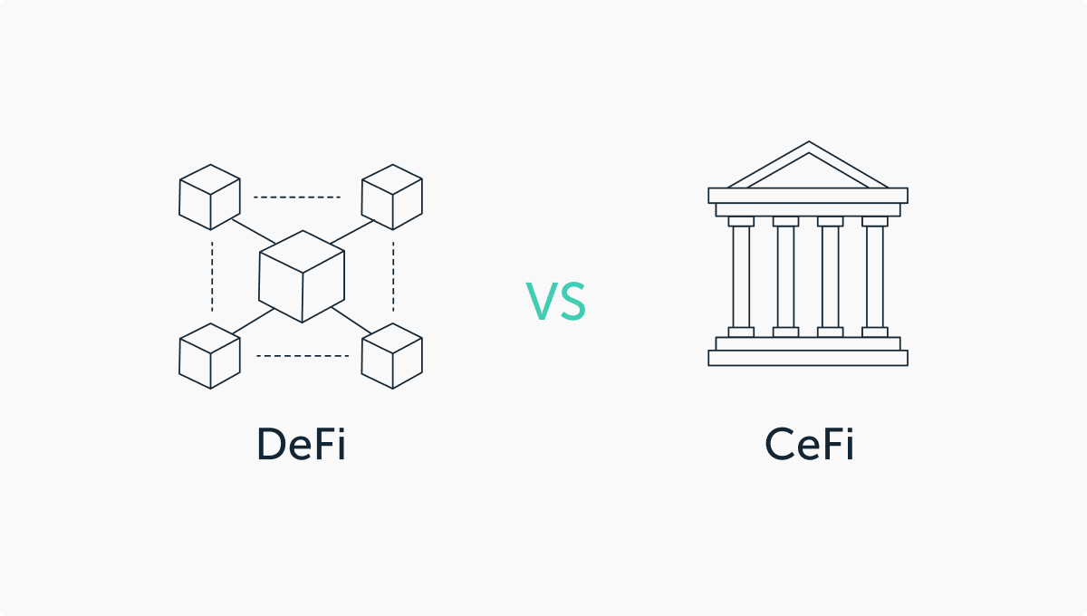 DeFi vs Cefi: 디파이(DeFi)와의 비교
