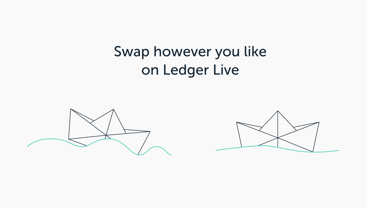 Ledger Live: 변동 이율 스왑 도입 | Ledger