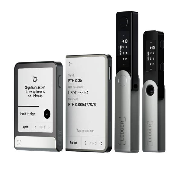 Ledger 암호화폐 지갑을 구매하여 개인 키 보호