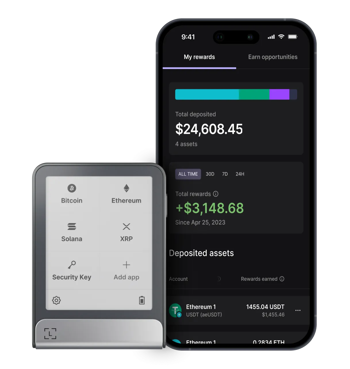 <span>Stake crypto</span> & earn rewards