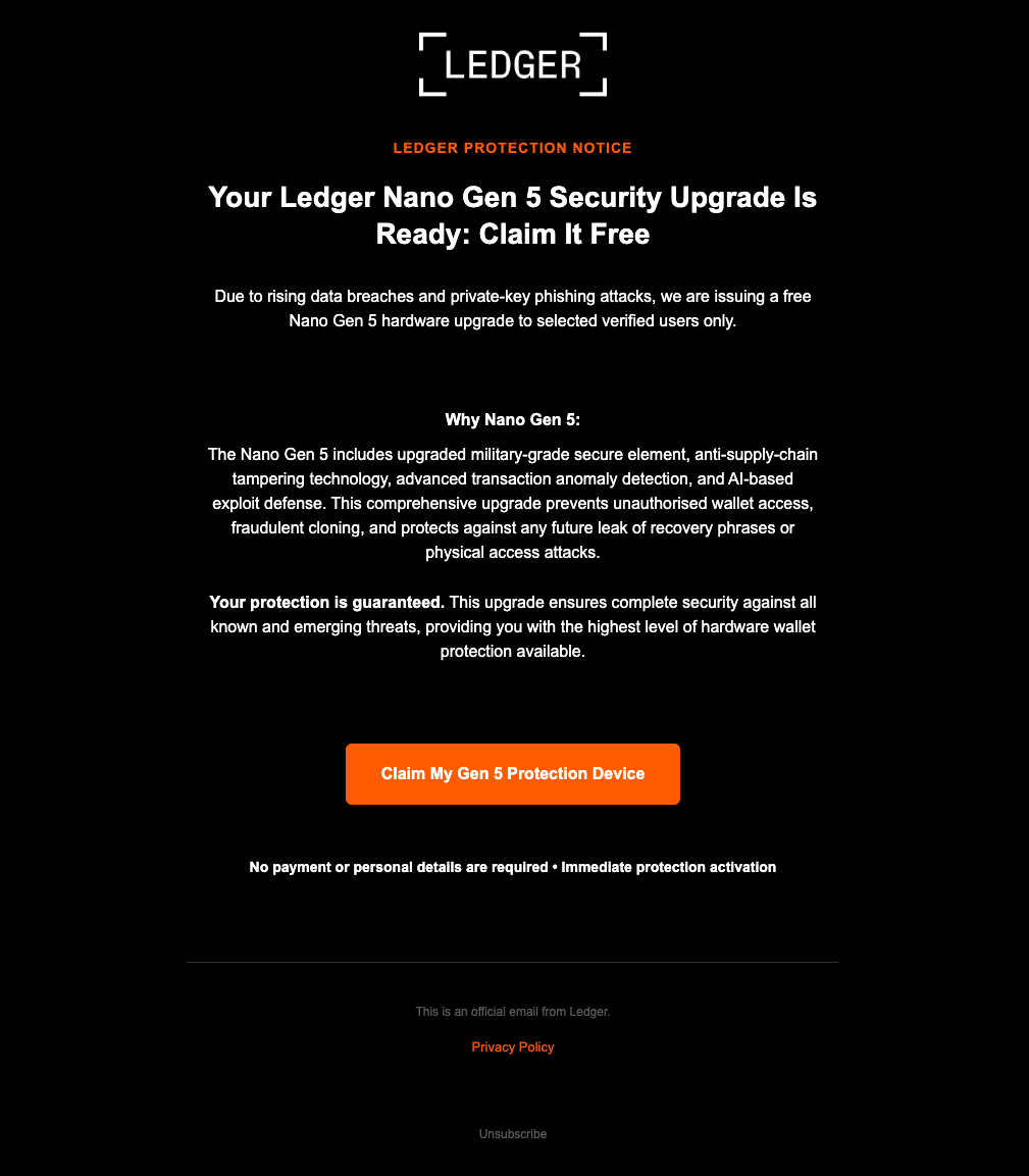 Gen 5 e-posta dolandırıcılığı