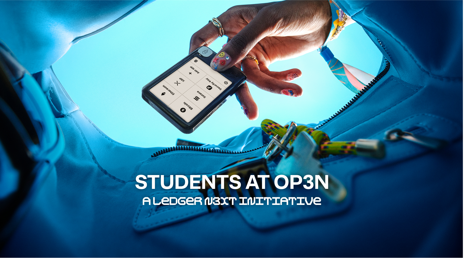 Ledger N3XT Program Launches at Ledger Op3n: an Initiative for the Next Generation of Builders, Educators & Leaders