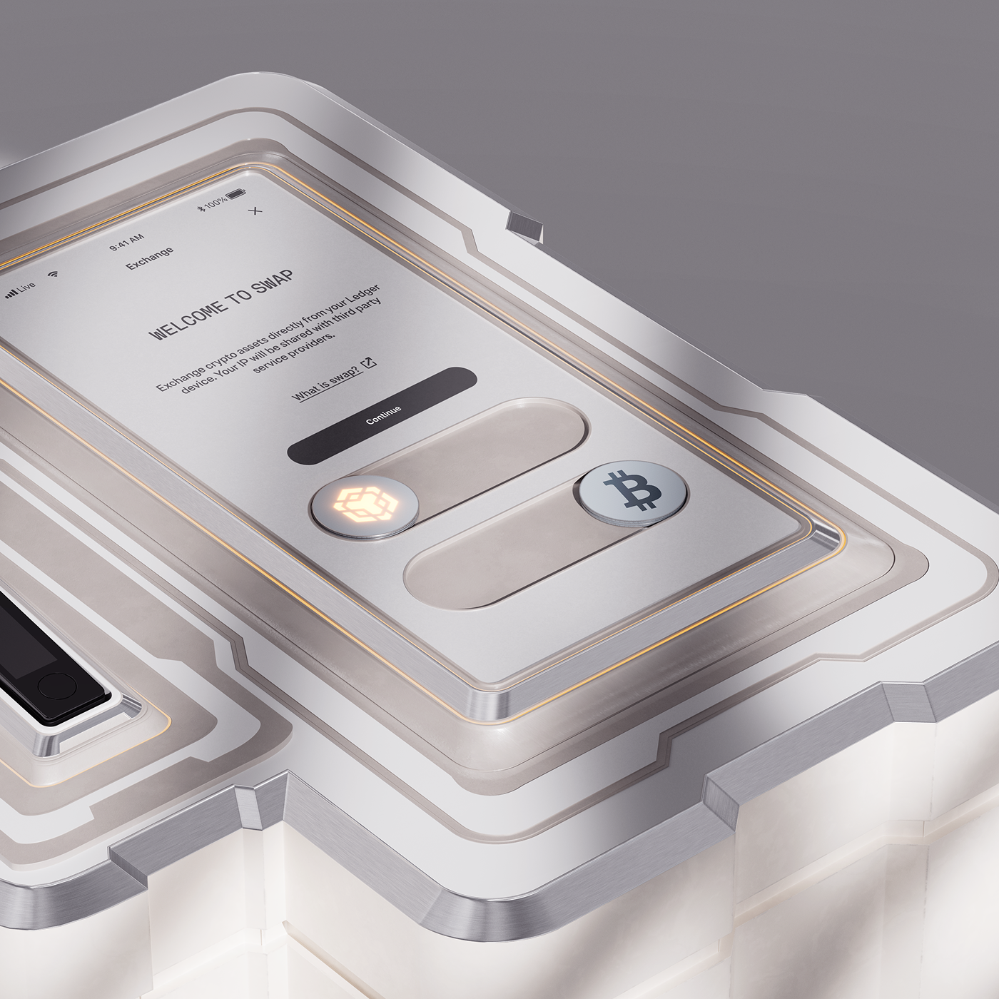 Ledger's Non-Custodial Solution