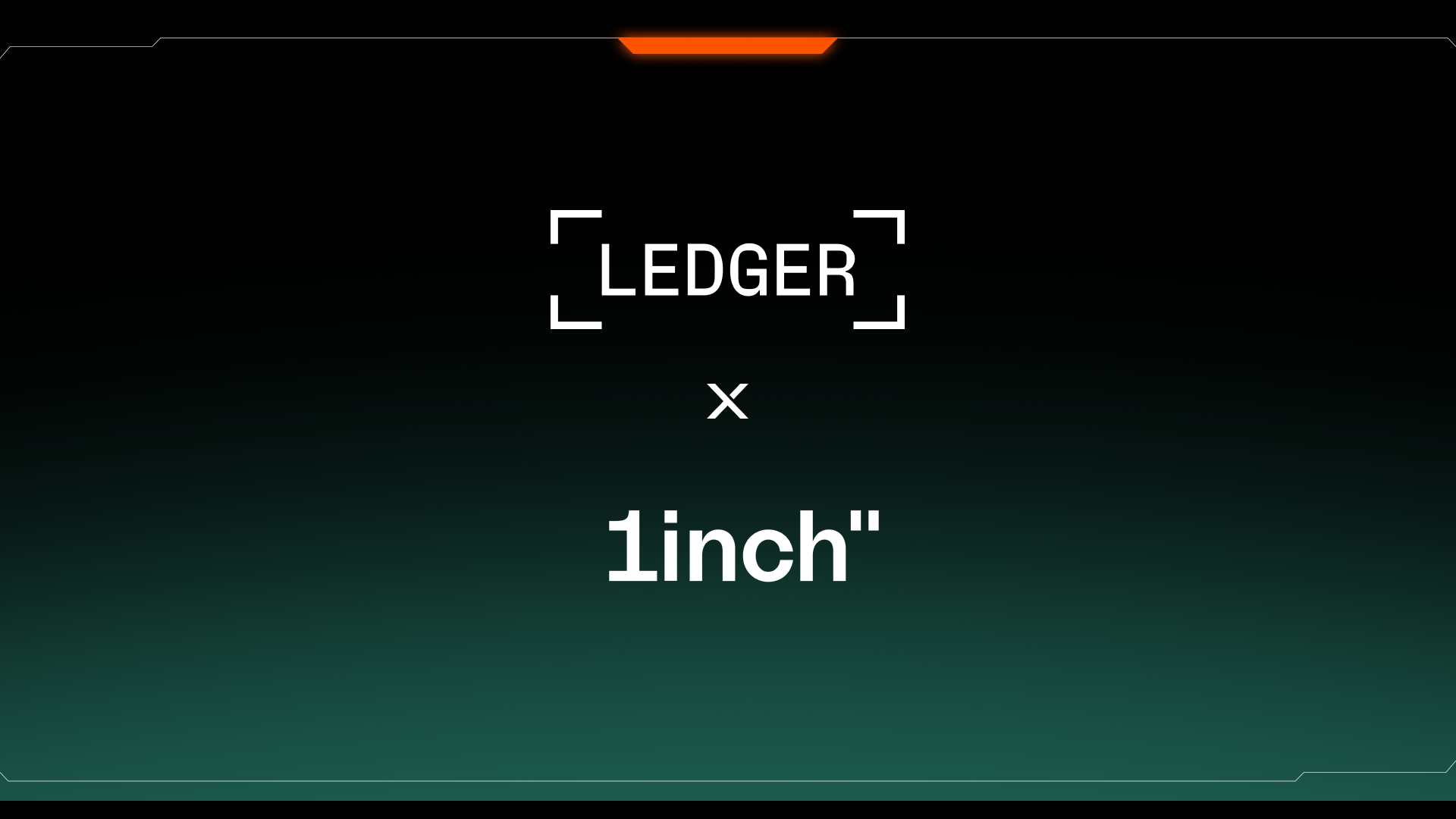 Des swaps crypto plus simples et sécurisés grâce à la connectivité Ledger&nbsp;x&nbsp;1inch