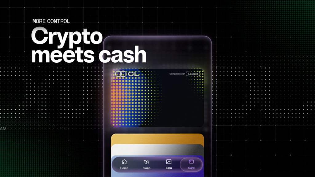 an image of Ledger CL Card tab on Ledger Wallet 4.0