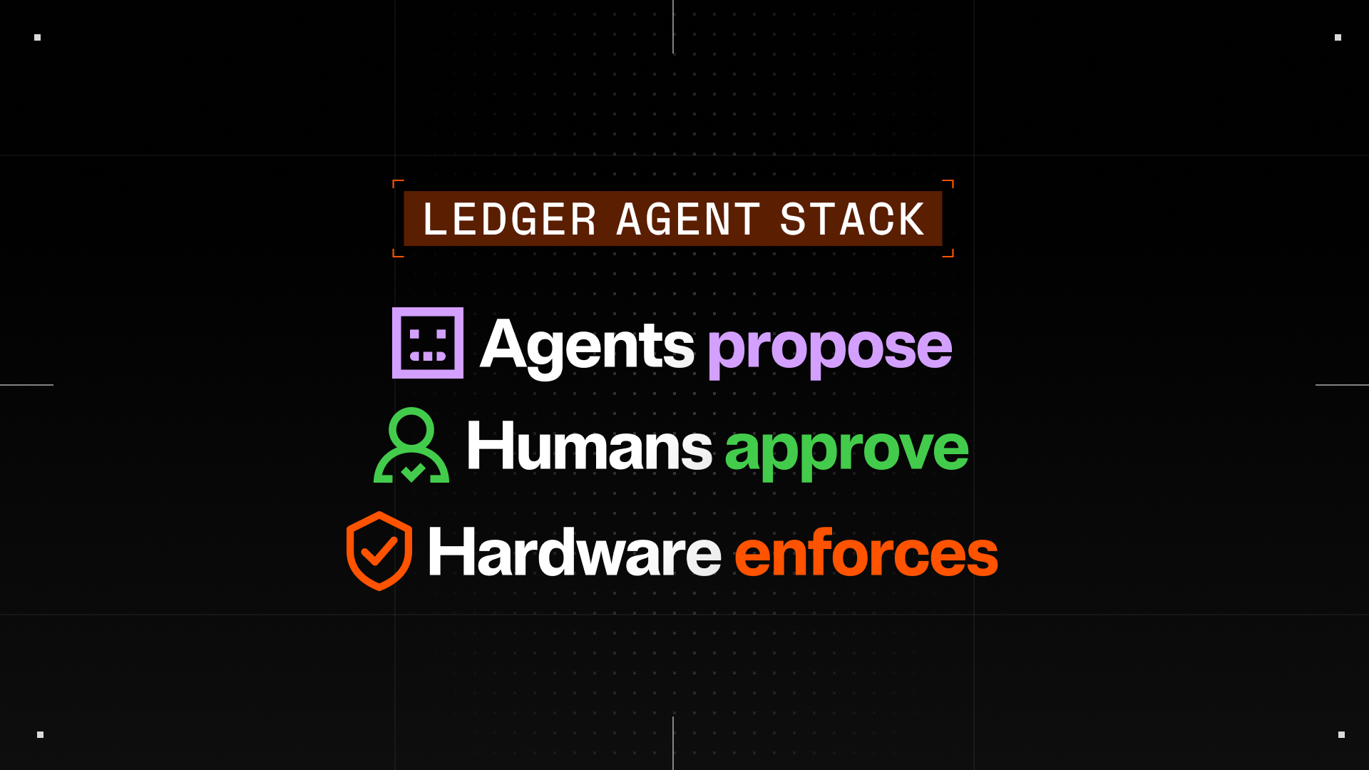 Try Ledger Agent Stack: An Open Toolkit for Agents That Propose, Not Control