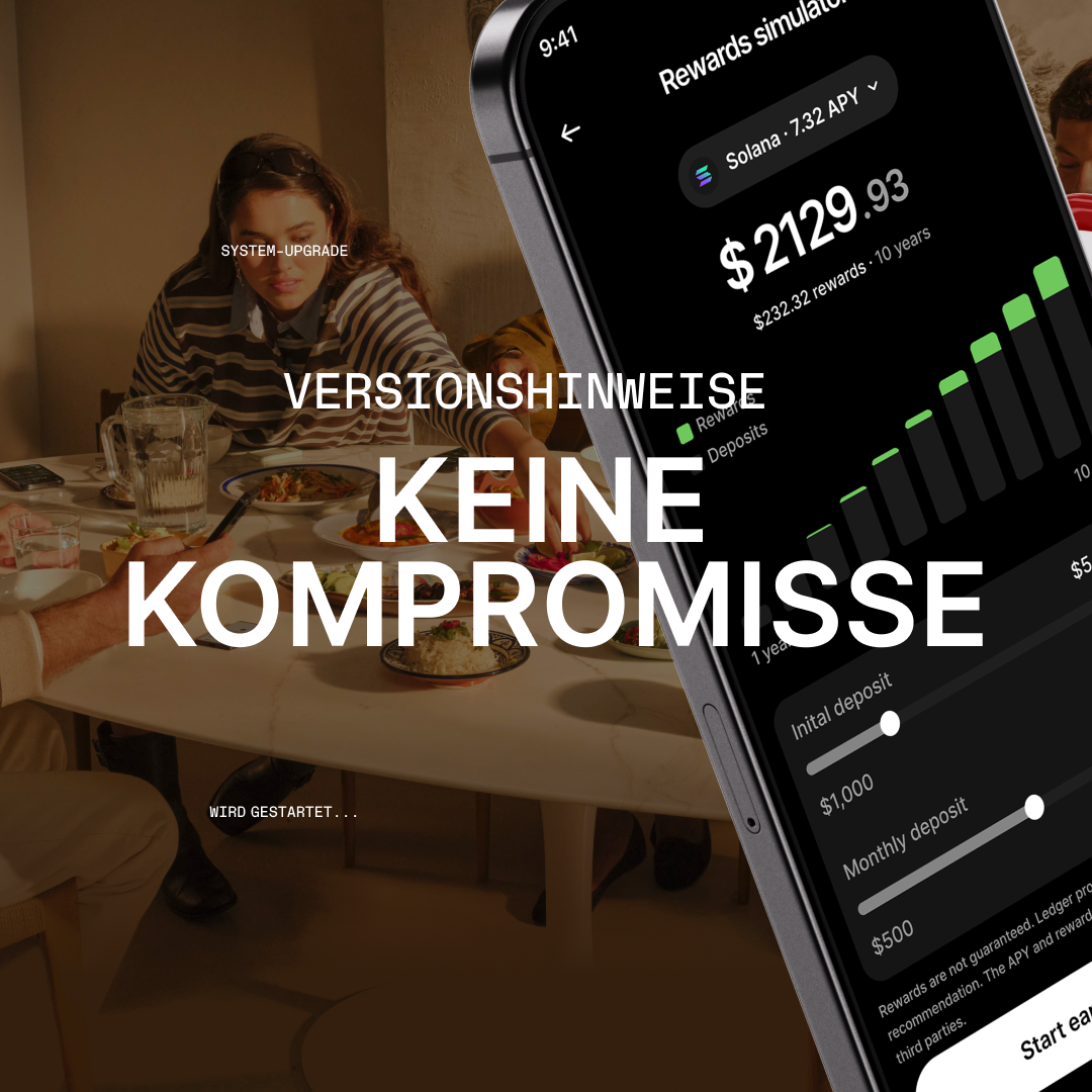 Neuigkeiten in Ledger Wallet™ – Juli 2026