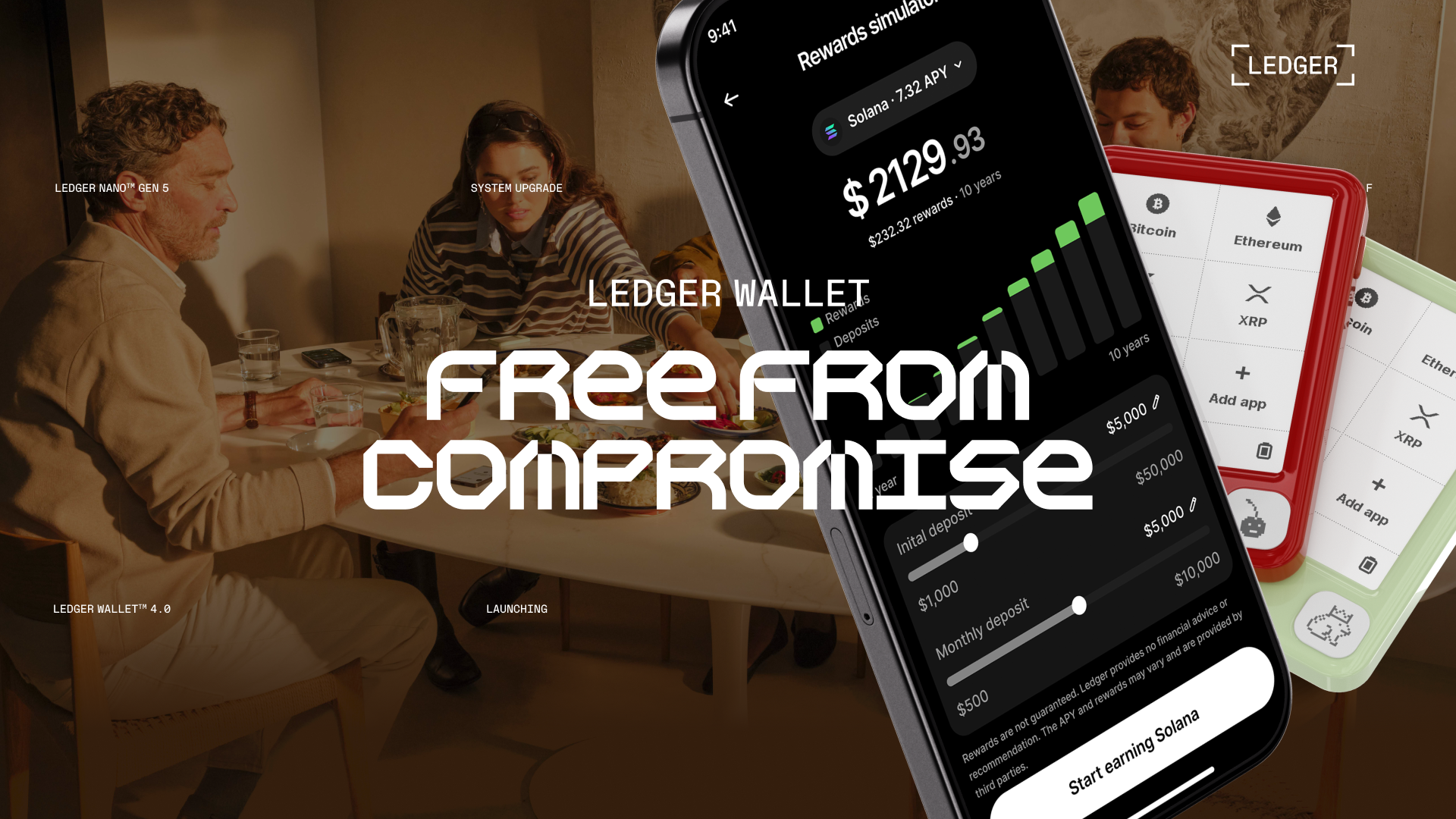 Ledger Wallet™: Upgrade Your Digital Life, Free From Compromise
