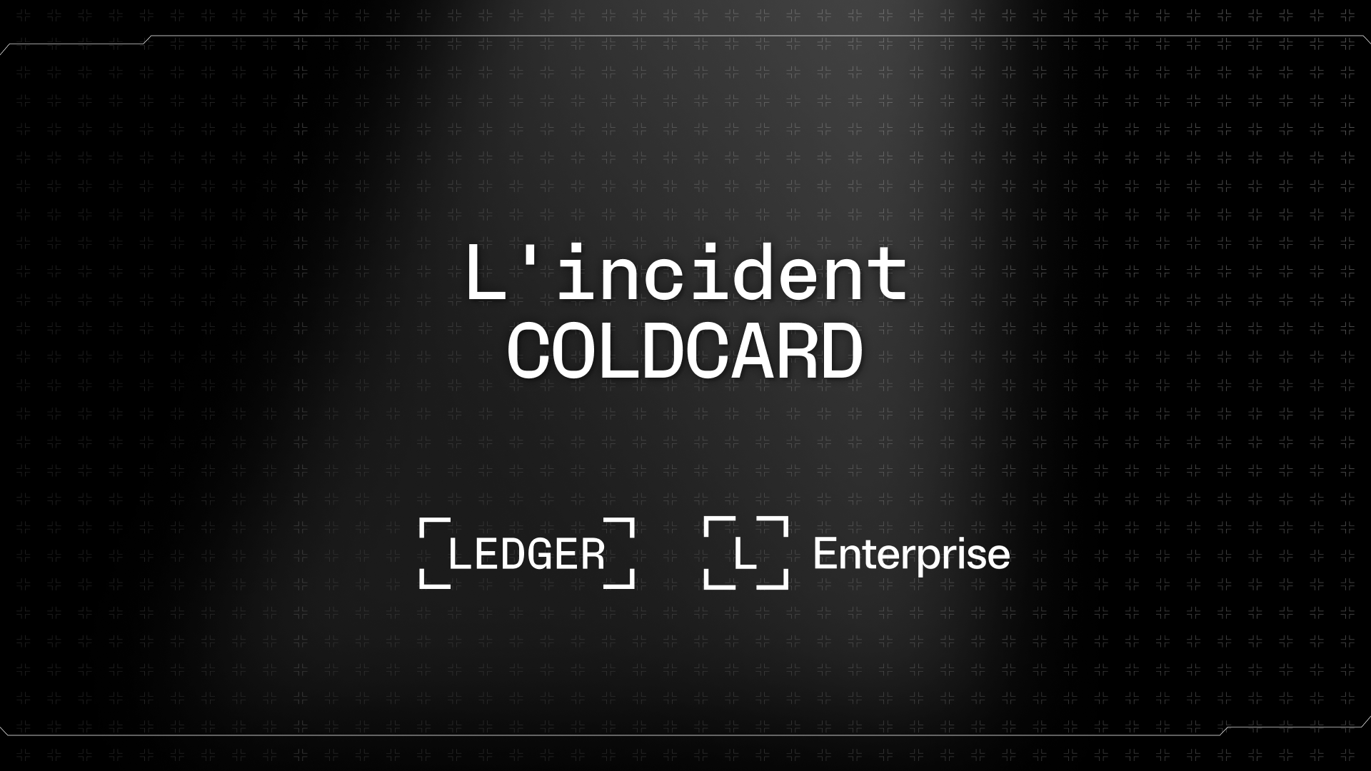 L’incident COLDCARD : que s’est-il passé ?