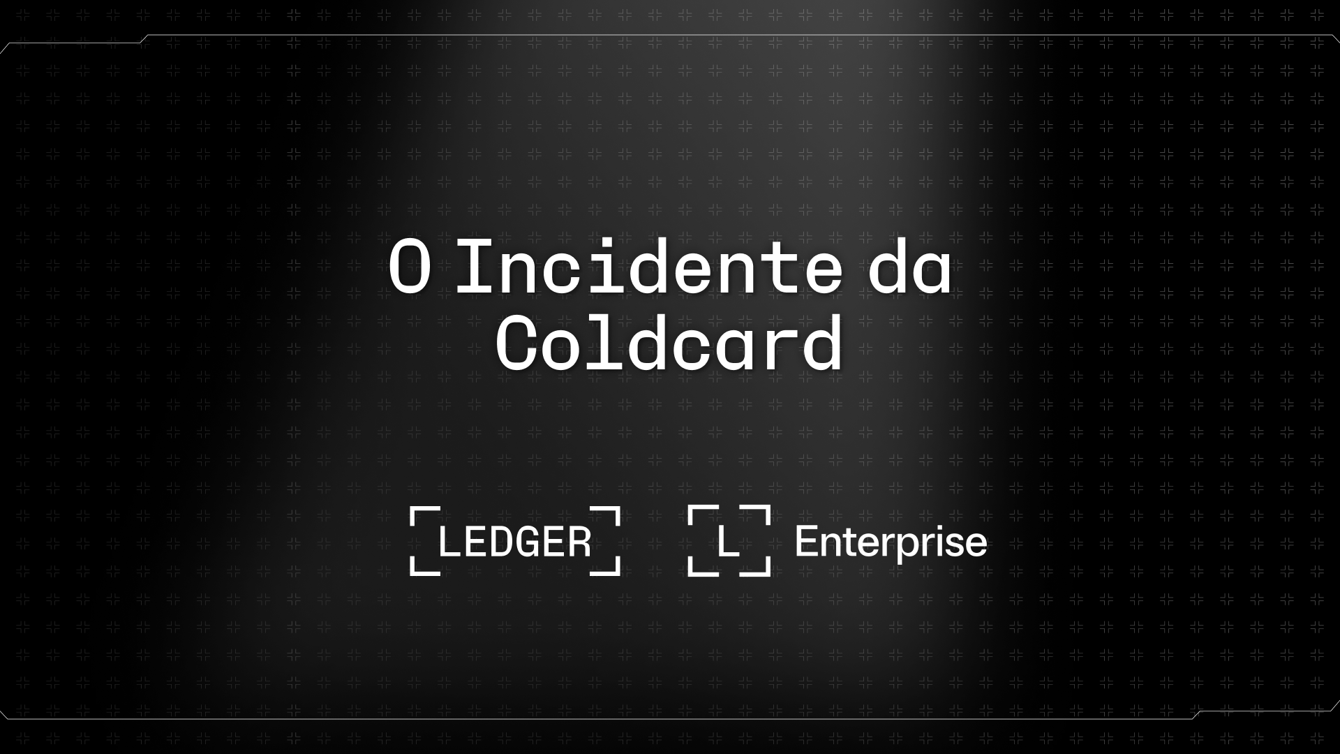 O Incidente da Coldcard: como isso aconteceu?